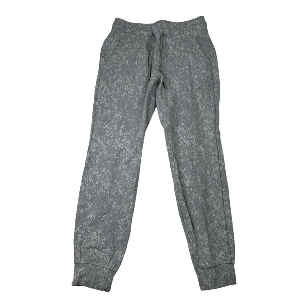 Lululemon Ready to Rulu Jogger sz 6 Speckle Spritz Jacquard Rhino Silver